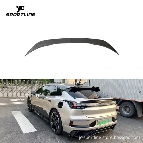 Carbon Fiber Rear Trunk Spoiler Wing for Zeekr 001 2021-2023